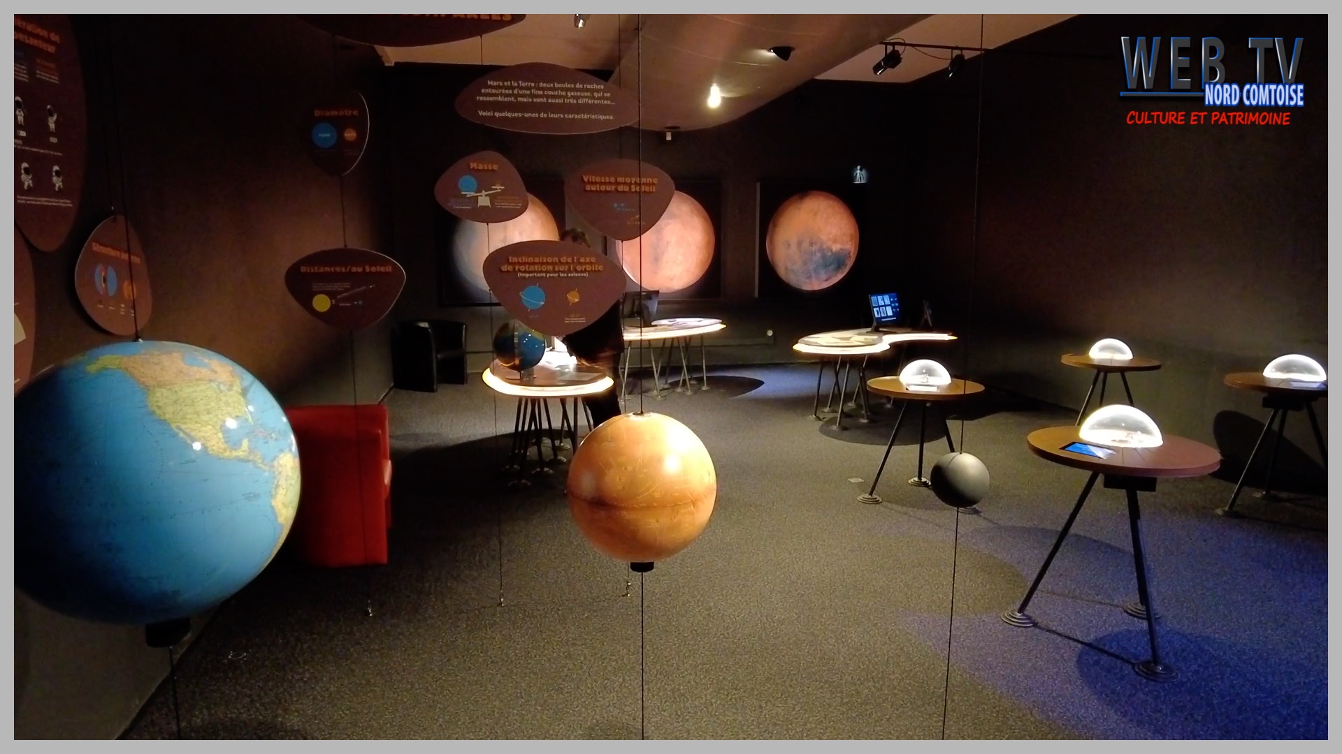 EXPOSITION « MARS » AU PAVILLON DES SCIENCES à Montbéliard(25)