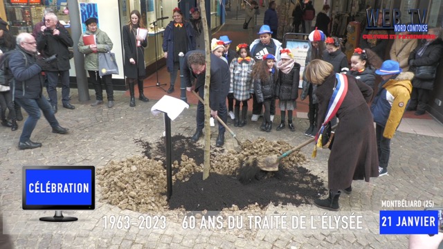 60 ans du traité de l’Elysée à Montbéliard  21 Janvier 2023