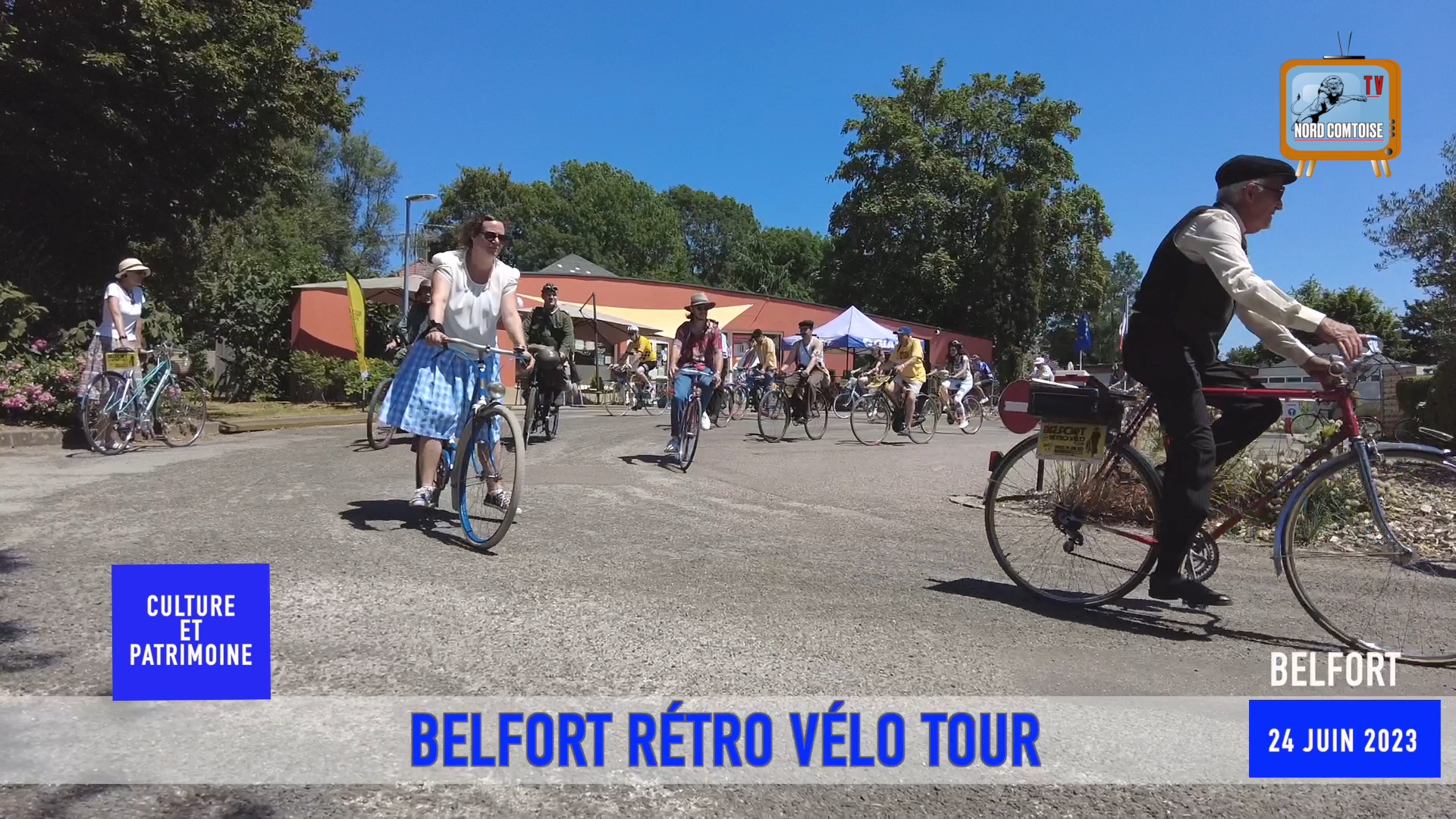 Retour sur le « Belfort Rétro Vélo Tour » ce samedi à Belfort(90)