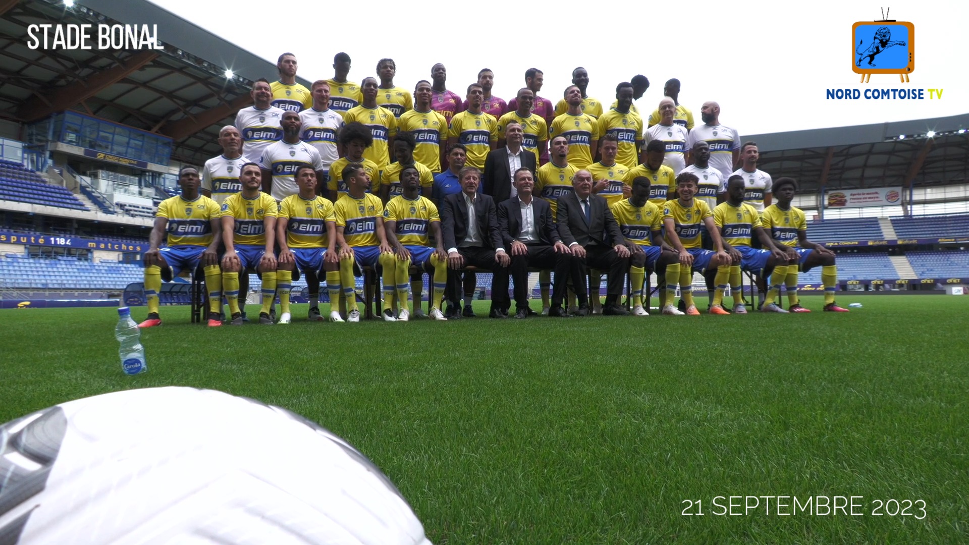 Séance photo officielle du FC SOCHAUX MONTBÉLIARD version 2023/2024